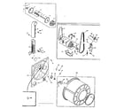 Kenmore 1106518502 bulkhead assembly diagram