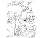 Kenmore 1106518720 machine sub-assembly diagram
