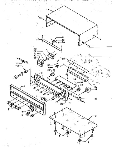 Cabinet and chassis front mounted assemblies