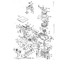 Craftsman 143102041 basic engine diagram