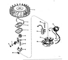 Craftsman 143104010 magneto (phelon f-3220-h2) diagram