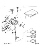 Carburetor no. 30119 (power products #0234-14)