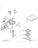 Carburetor no. 30119 (power products #0234-14)