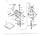 Craftsman 143105020 carburetor no. 29993 (lmg-154) diagram