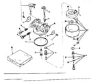 Craftsman 143125011 carburetor no. 630885 diagram