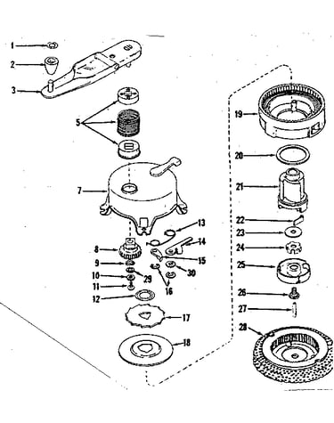 No-pull starter no. 590365