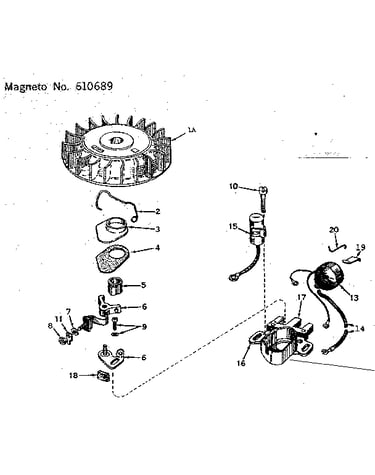 Magneto no. 610689