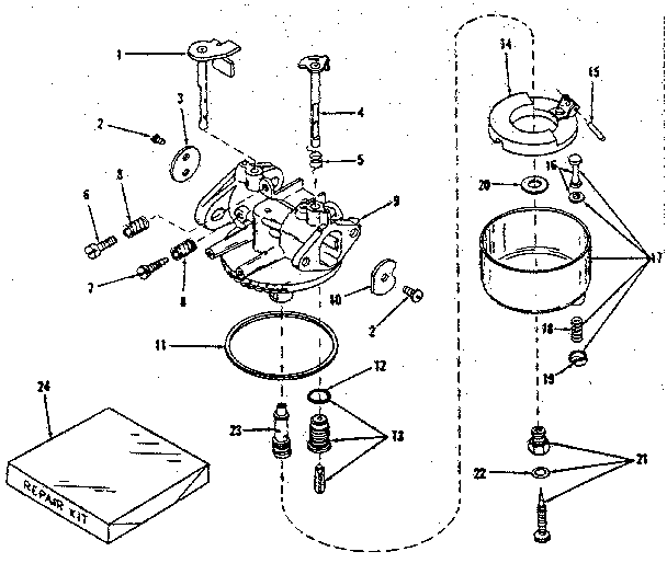 CARBURETOR NO. 29329 (LMG-138)