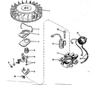 Craftsman 14341300 magneto (phelon f-3220-g) diagram
