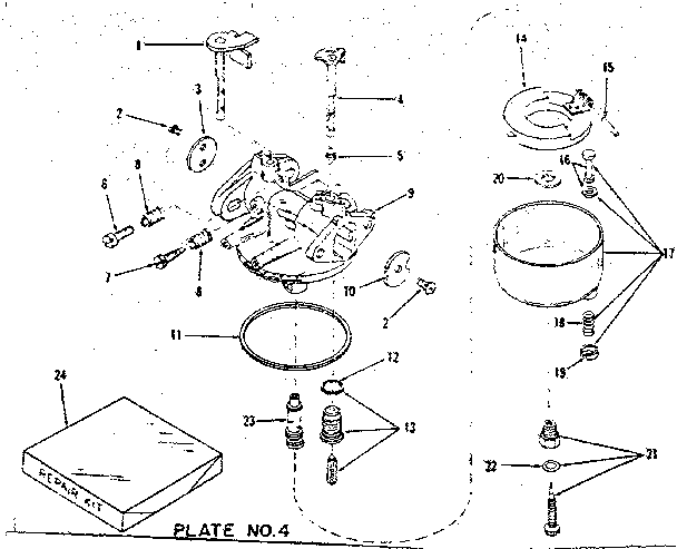 CARBURETOR NO. 29168 (LMG-132)