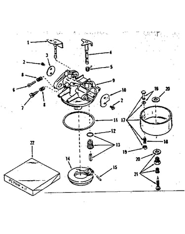 Carburetor no. 28860
