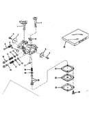 Carburetor no. 30119 (power products #0234-14)
