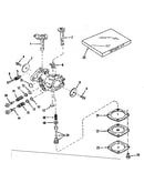Carburetor no. 30119 (power products #0234-14)