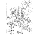 Craftsman 143501021 basic engine diagram