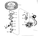 Craftsman 143501021 magneto no. 29980 (phelon f-3220h3) diagram