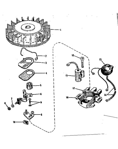 Magneto no. 29980 (phelon f-3220h3)