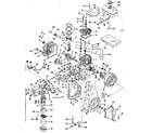 Craftsman 143501041 basic engine diagram