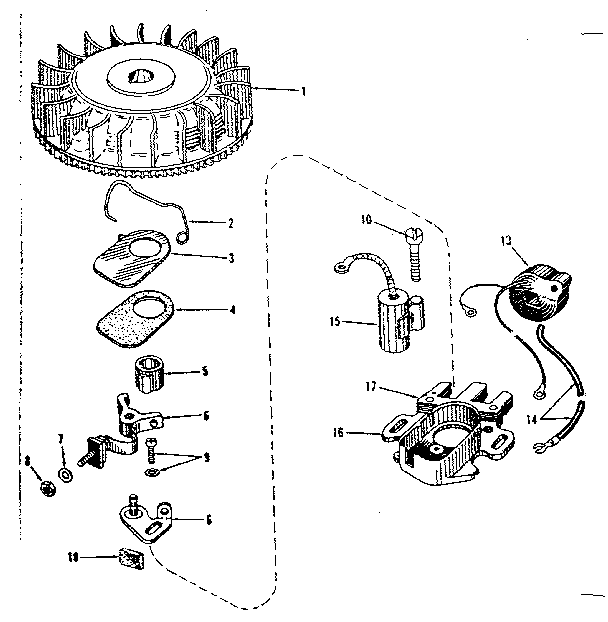 MAGNETO NO. 29980 (PHELON F-3220H3)