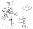 Craftsman 143501041 carburetor no. 29780 (power products #0234-02) diagram