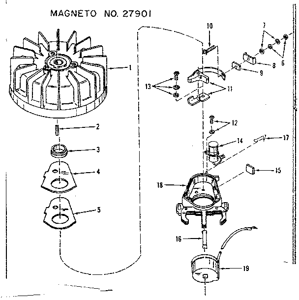 MAGNETO NO. 27901