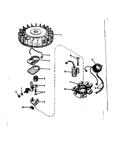 Magneto no. 29980 (phelon f-3220h3)