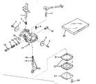 Craftsman 200183112 carburetor no. 631442 diagram