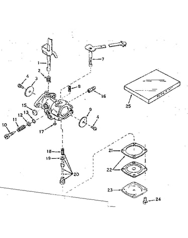 Carburetor no. 631442