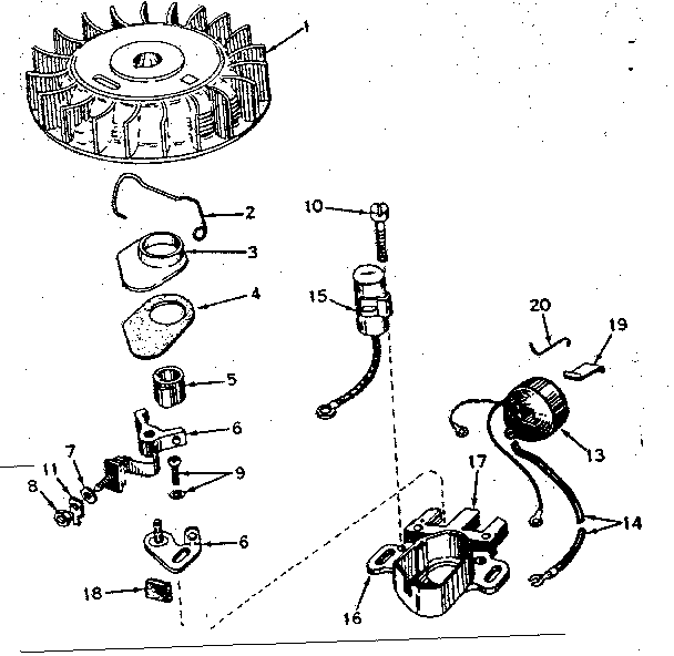 MAGNETO NO. 610693A