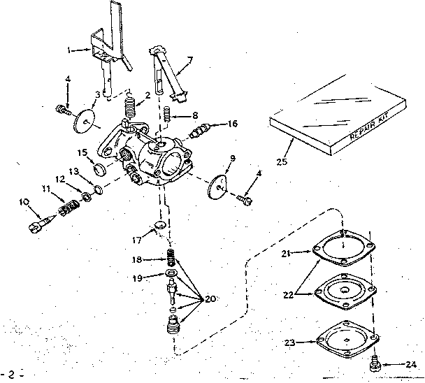 Carburetor no. 631519