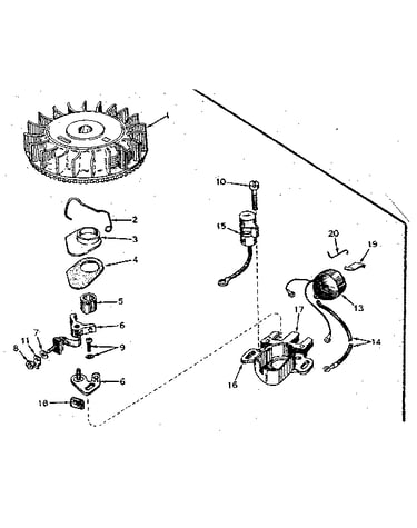 Magneto no. 610716