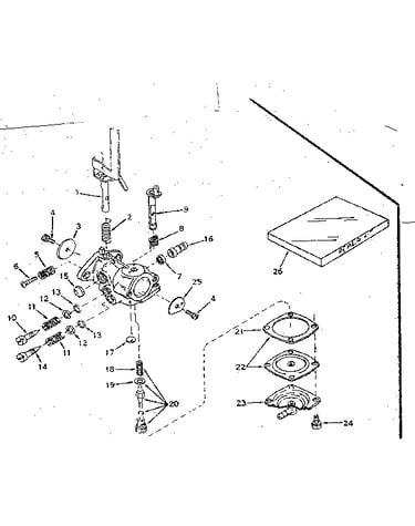 Carburetor no. 631301
