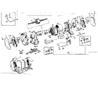 Craftsman 39719400 split phase, 115volts, 60 cycle, 3450 r.p.m. diagram