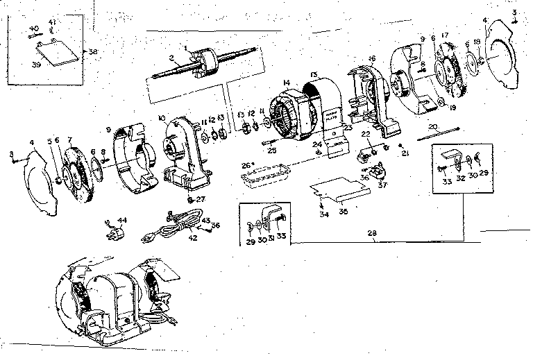 Split phase, 115volts, 60 cycle, 3450 r.p.m.