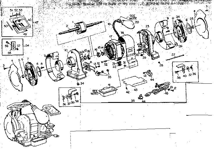 Split phase 115 volts, 60 cycle, 3450 r.p.m.