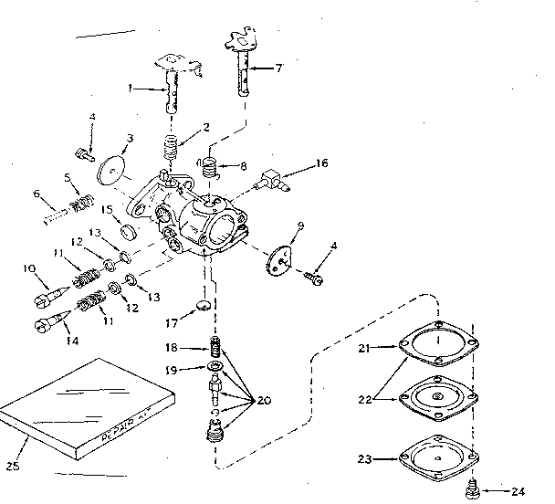 Carburetor no. 630986