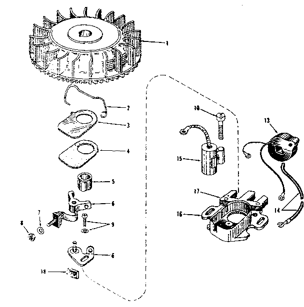 Magneto no. 29980 (phelon f-3220h-3)