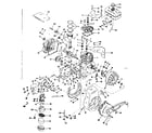Lauson H22N-2038P basic engine diagram