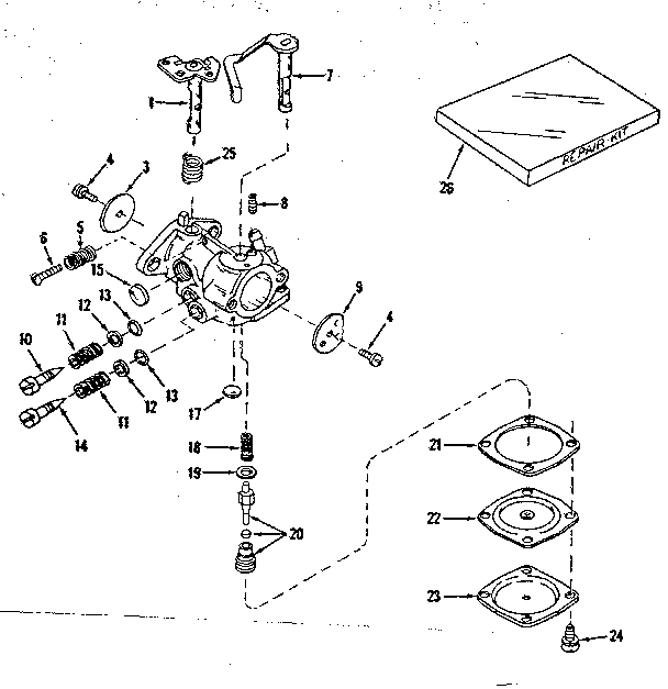 Carburetor no. 30146 (power products)