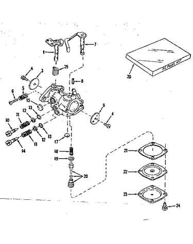 Carburetor no. 30146 (power products)