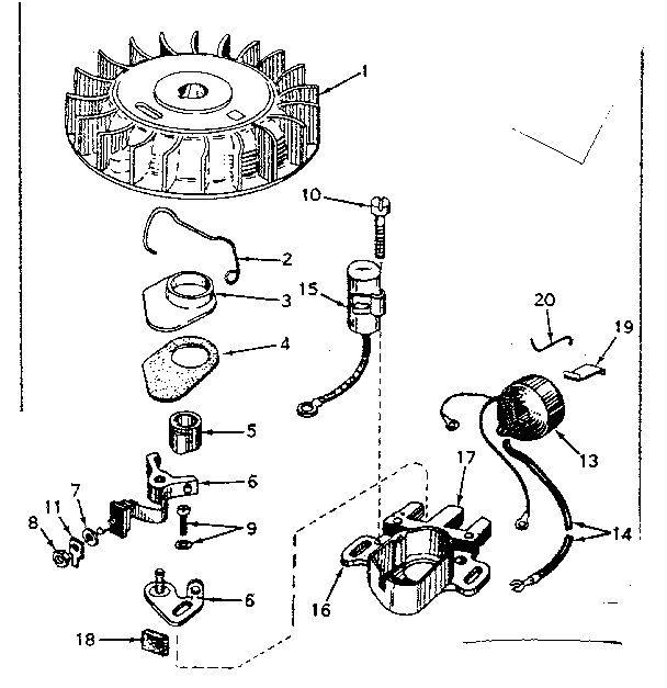 Magneto no. 610689
