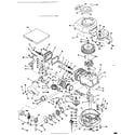 Lauson LAV22L-3044P basic engine diagram