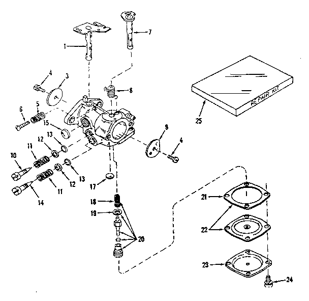 Carburetor no. 630875