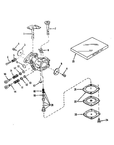 Carburetor no. 630875