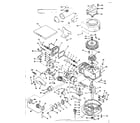 Lauson LAV35M-3362P basic engine diagram
