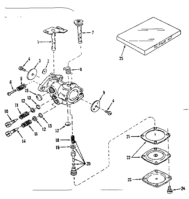 Carburetor no. 630911