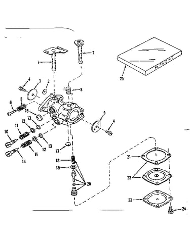 Carburetor no. 630911