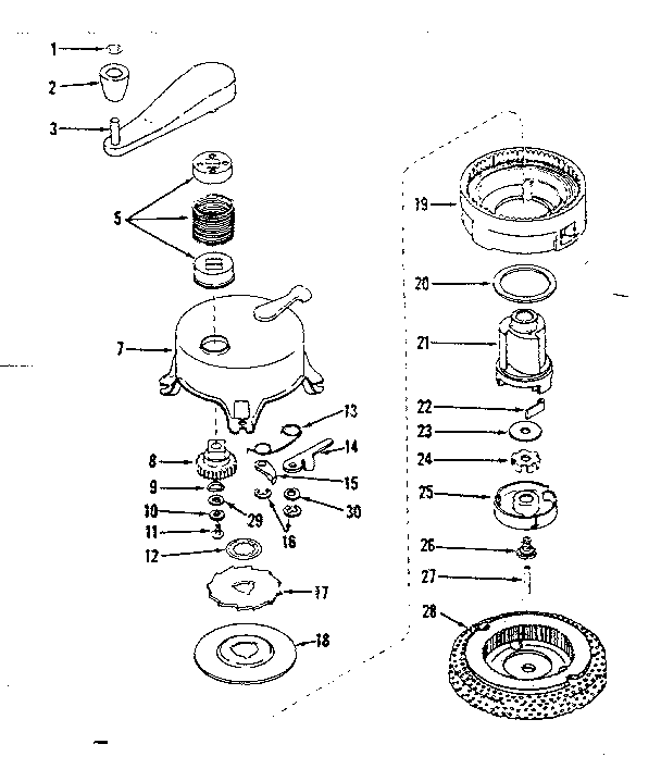 No-pull starter no. 29711