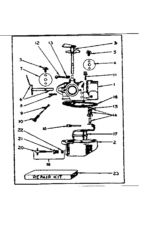 MODEL AH-22 MARVEL-SCHEBLER CARBURETOR