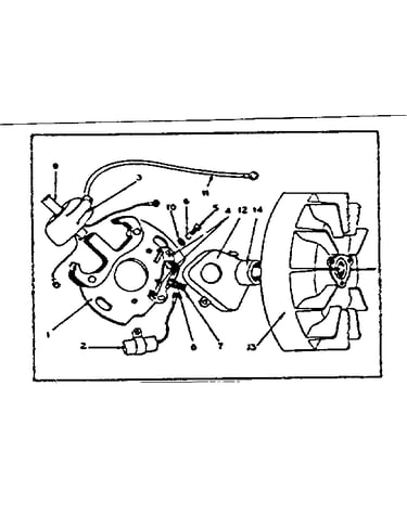 Fairbanks-morse type fm-wia93a magneto