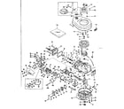 Lauson V25H-8-324P basic engine diagram